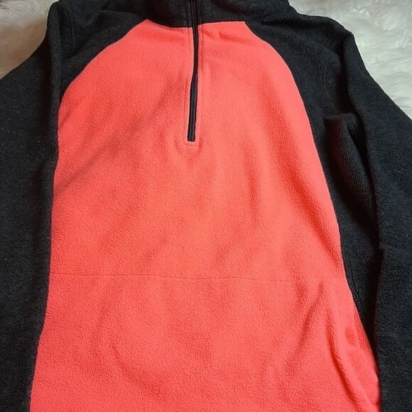 Xversion gray PinkFinger Holes 1/4 Zip Jacket XL - Picture 4 of 11